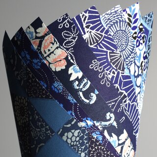 Aizome Washi 15 cm