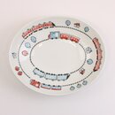 Ovale Schale Eisenbahn 19,3 x 16 cm