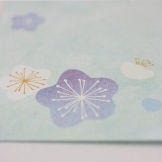 Briefpapierset Yuki-Ume, 19 x 14 cm, + Umschlge