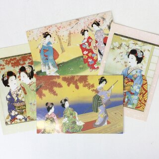 Postkartenset Frauen, 4 Stück
