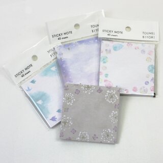 Haftzettel mit Naturmotiven 4er Set
