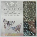 Silber Hologramm 15 cm, 6 Blatt in 6 Mustern