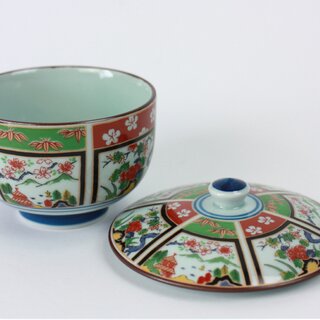 Teeschale Sansui, mit Deckel