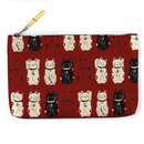Kosmetiktasche Manekineko rot